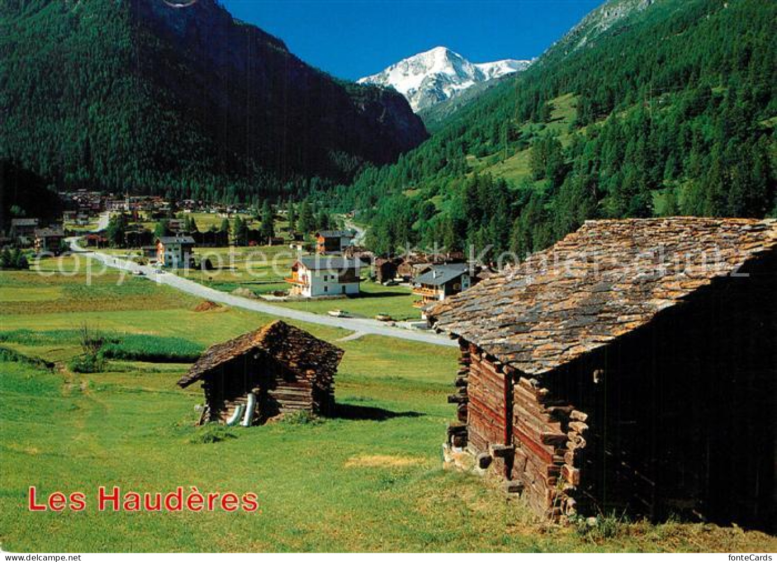 13607013 Les Hauderes Et Le Pigne D Arolla Les Hauderes - Other & Unclassified