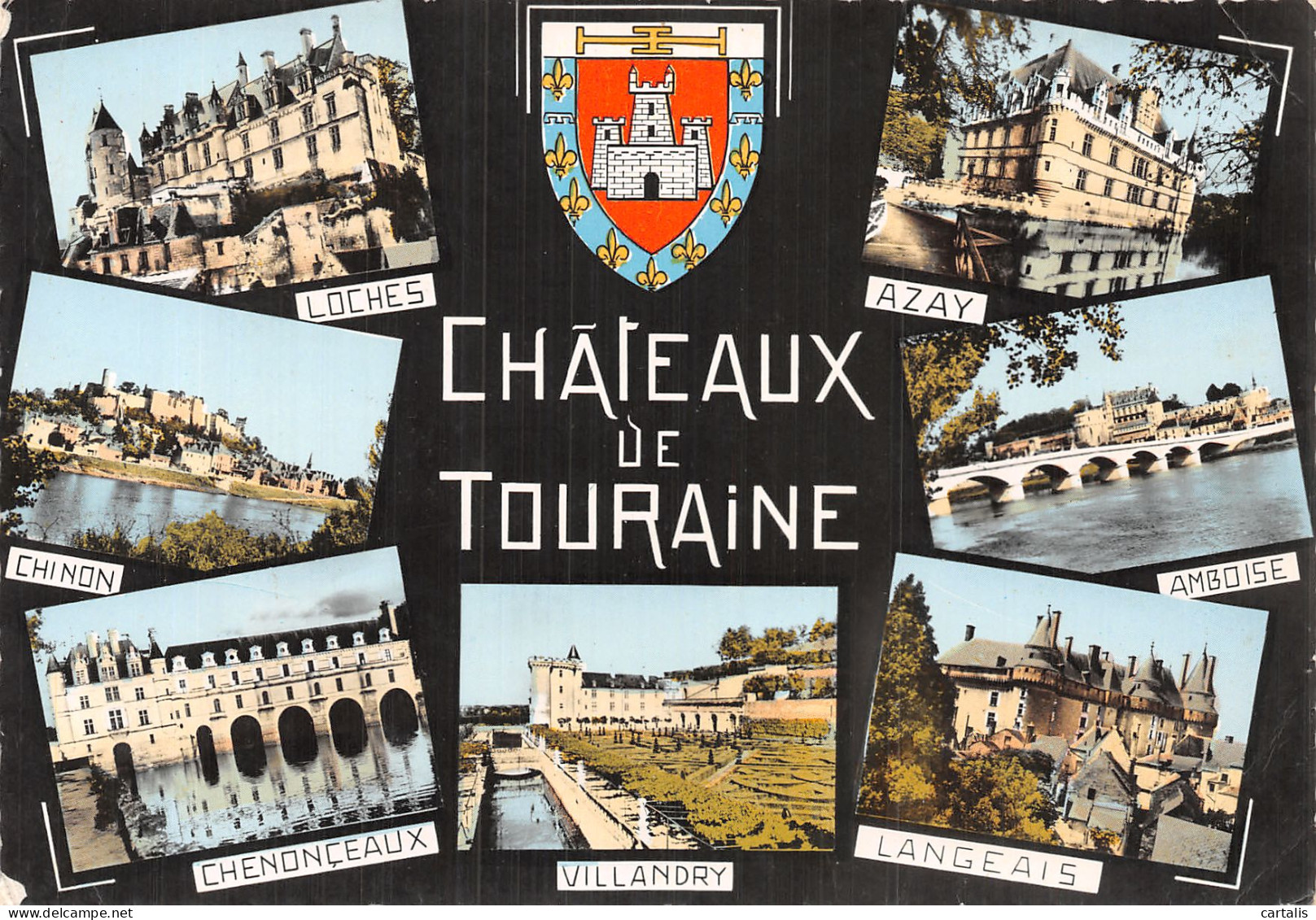 37-CHATEAUX DE TOURAINE-N° 4415-D/0041 - Otros & Sin Clasificación