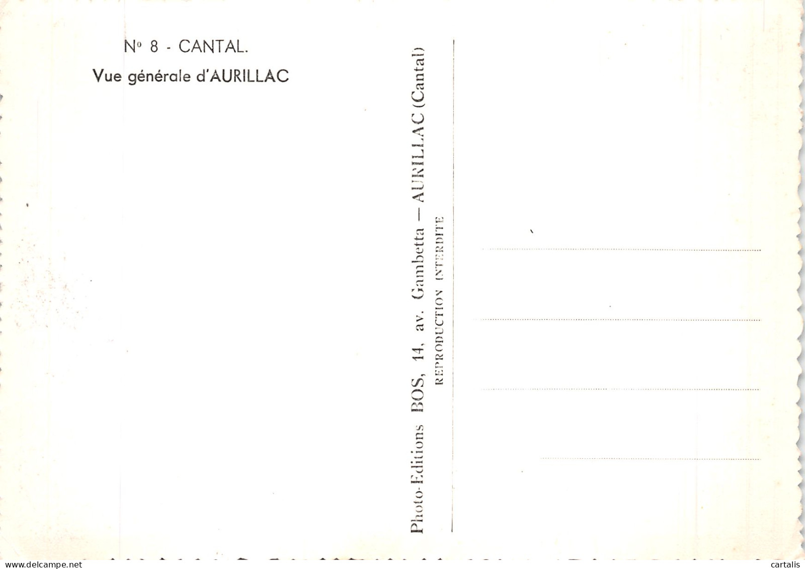 15-AURILLAC-N° 4415-D/0017 - Aurillac