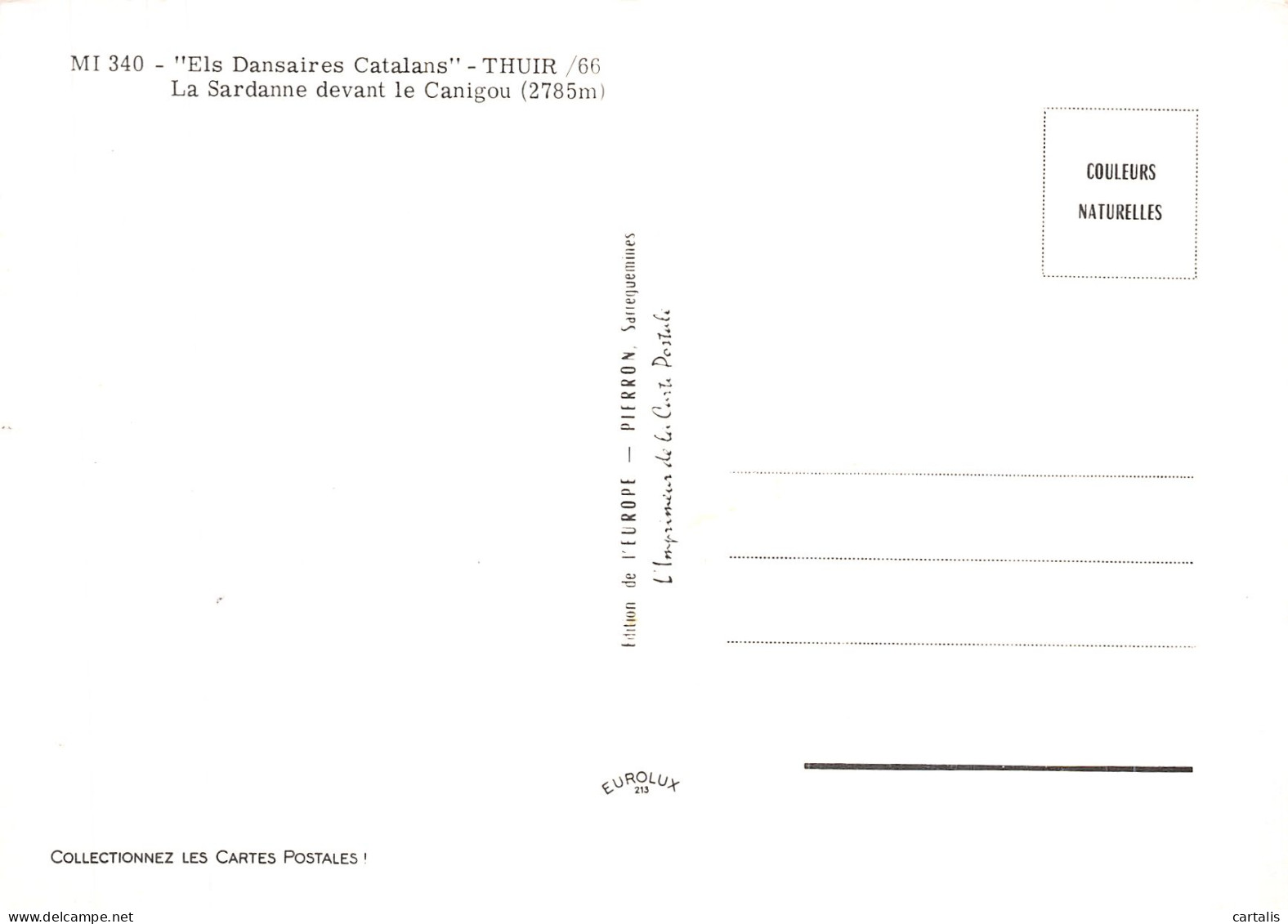 66-THUIR FOLKLORE-N° 4415-D/0021 - Other & Unclassified