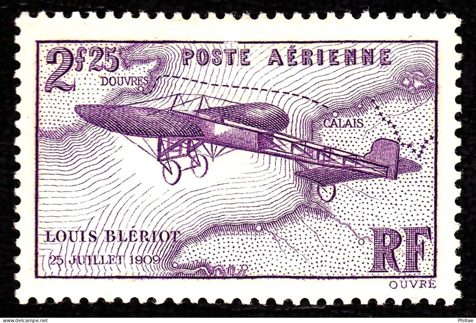 PA  7 - 2F25  Louis Blériot - Neuf N* (trace Quasi-invisible) - TB - 1927-1959 Nuovi