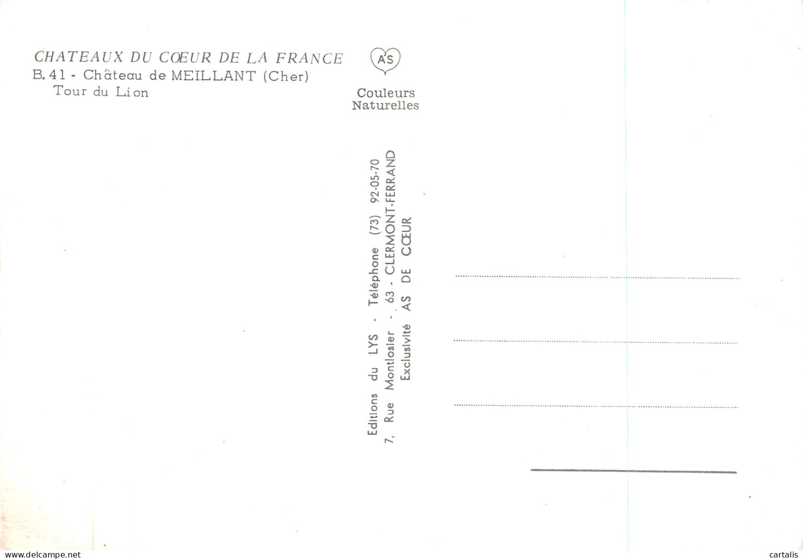 18-MEILLANT-N° 4416-C/0169 - Meillant