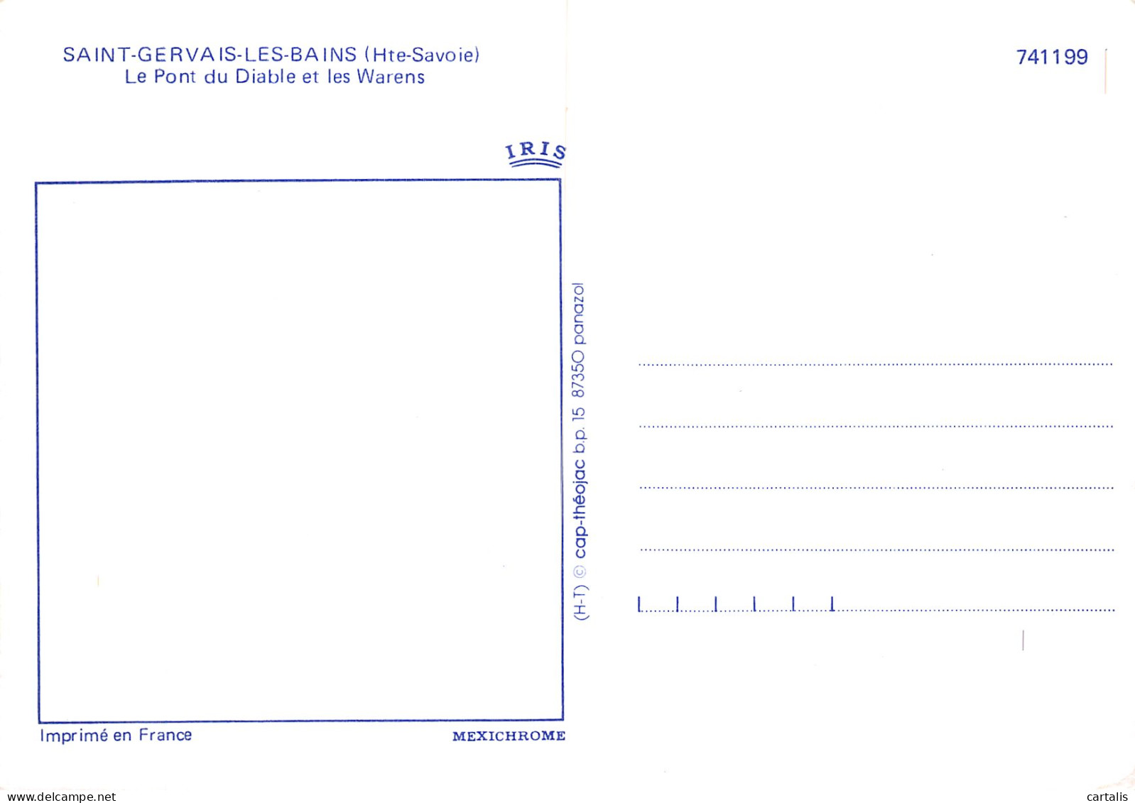 74-SAINT GERVAIS LES BAINS-N° 4416-C/0061 - Saint-Gervais-les-Bains