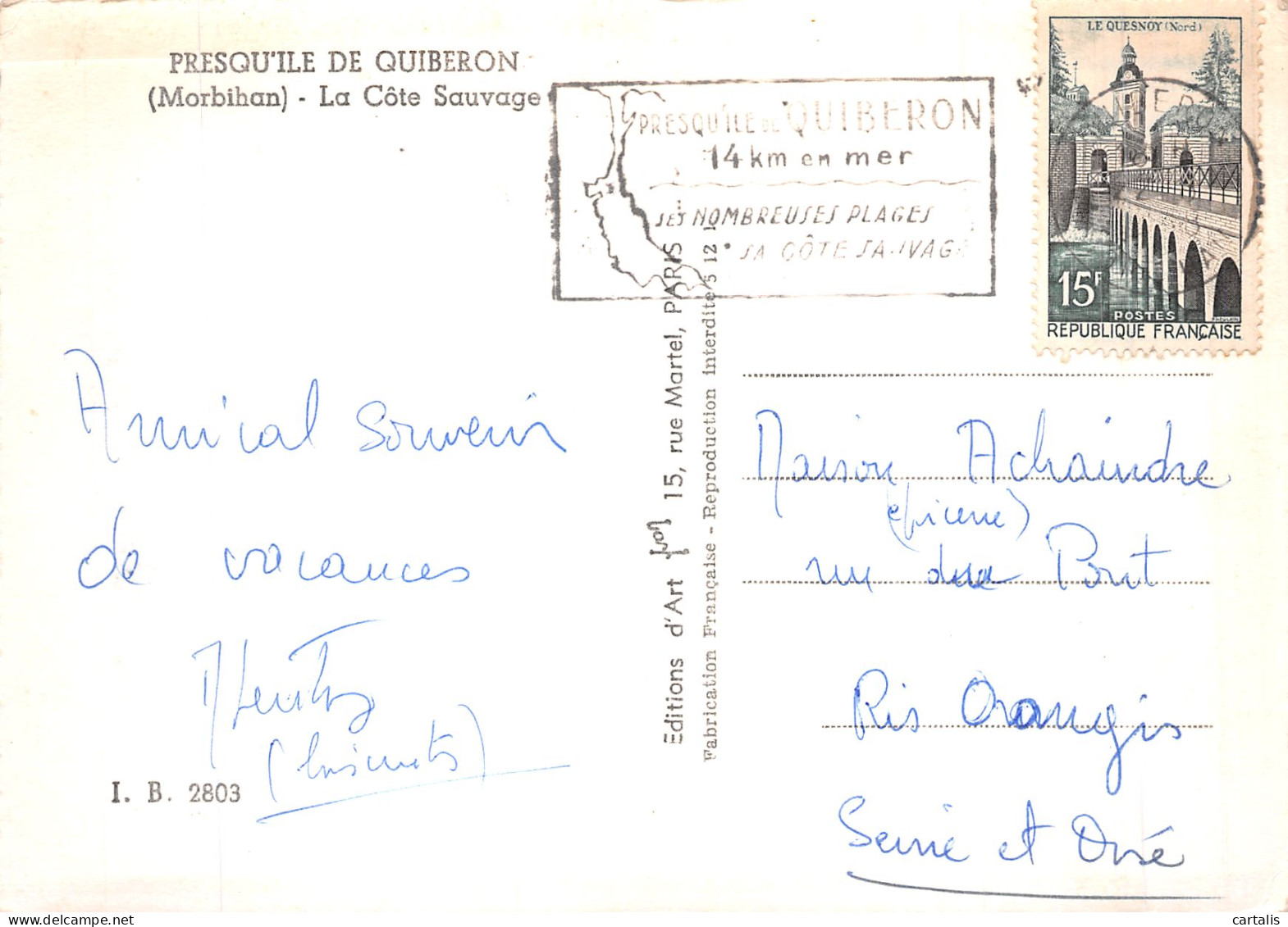 56-QUIBERON-N° 4416-B/0293 - Quiberon