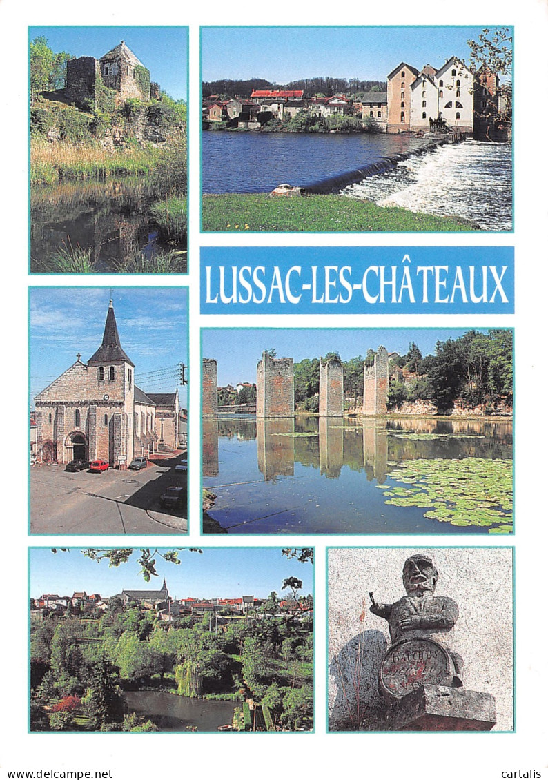 86-LUSSAC LES CHATEAUX-N° 4416-B/0059 - Lussac Les Chateaux