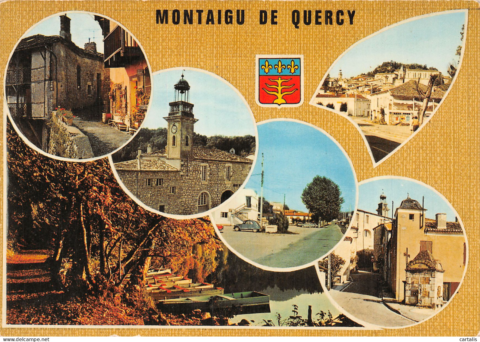 82-MONTAIGU DE QUERCY-N° 4416-A/0269 - Montaigu De Quercy