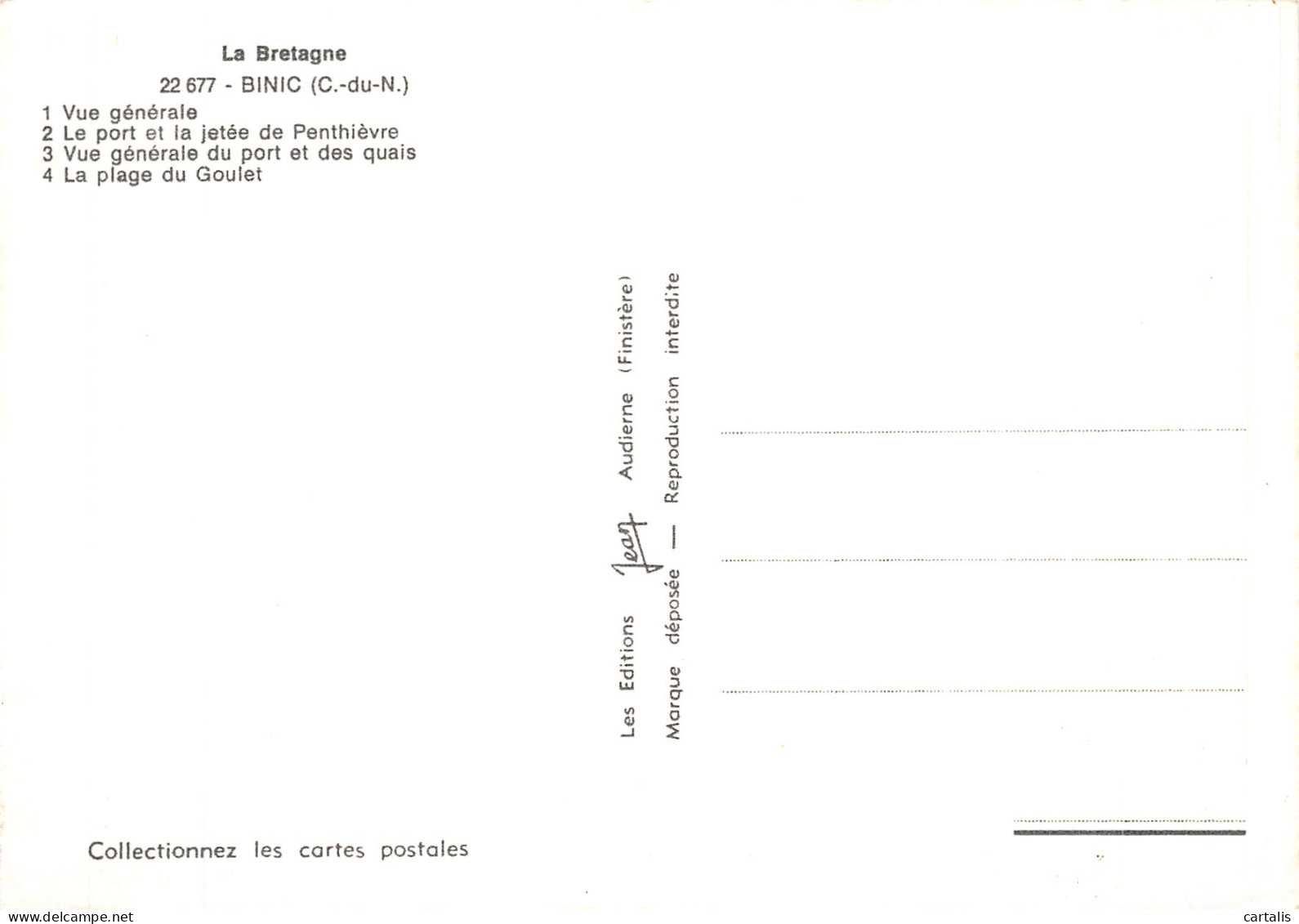 22-BINIC-N° 4416-A/0181 - Binic