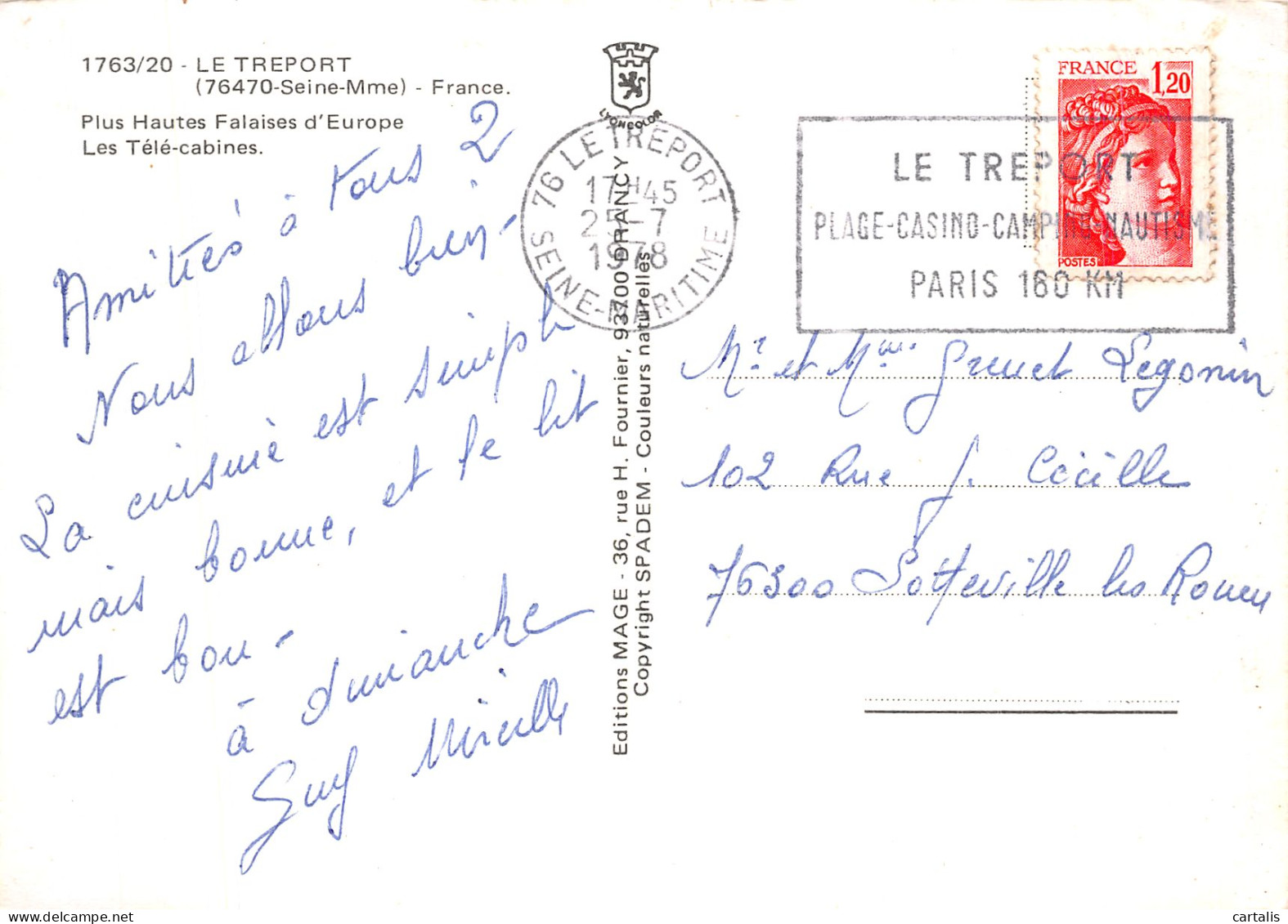 76-LE TREPORT-N° 4416-A/0059 - Le Treport