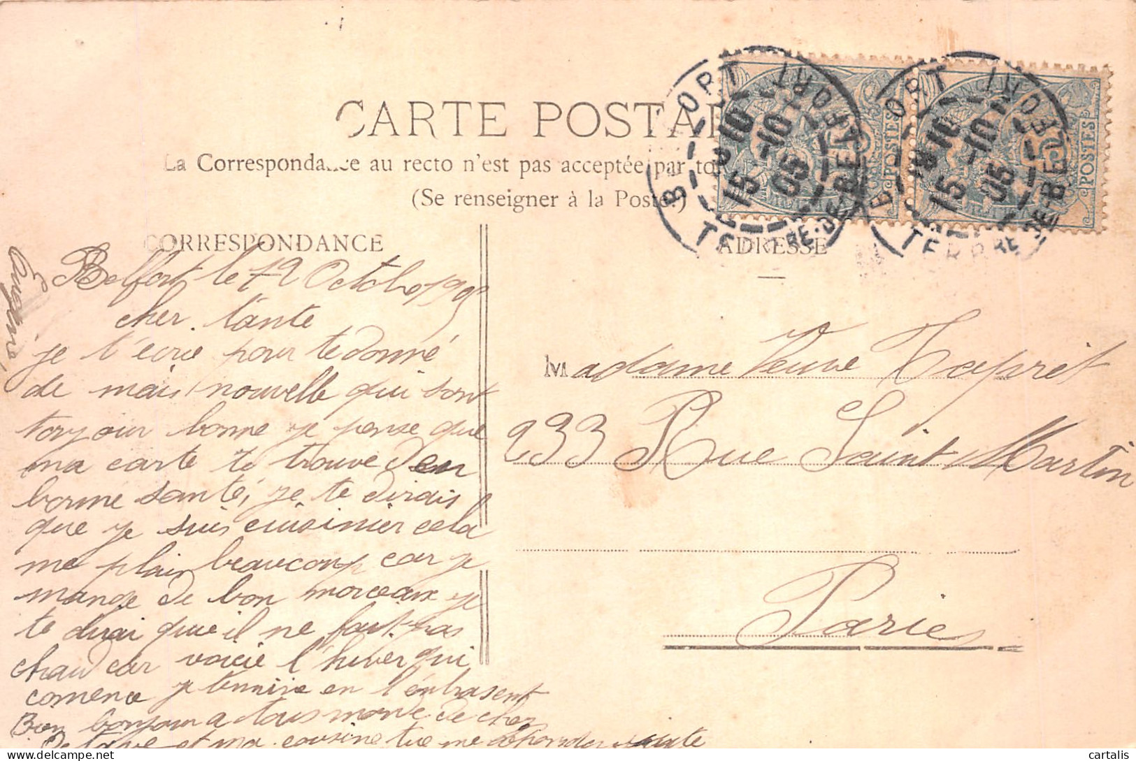 90-BELFORT-N° 4416-E/0161 - Other & Unclassified