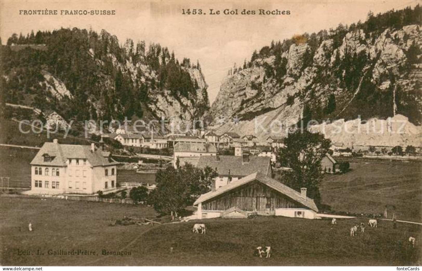 13605084 Col Des Roches Panorama Col Des Roches - Altri & Non Classificati