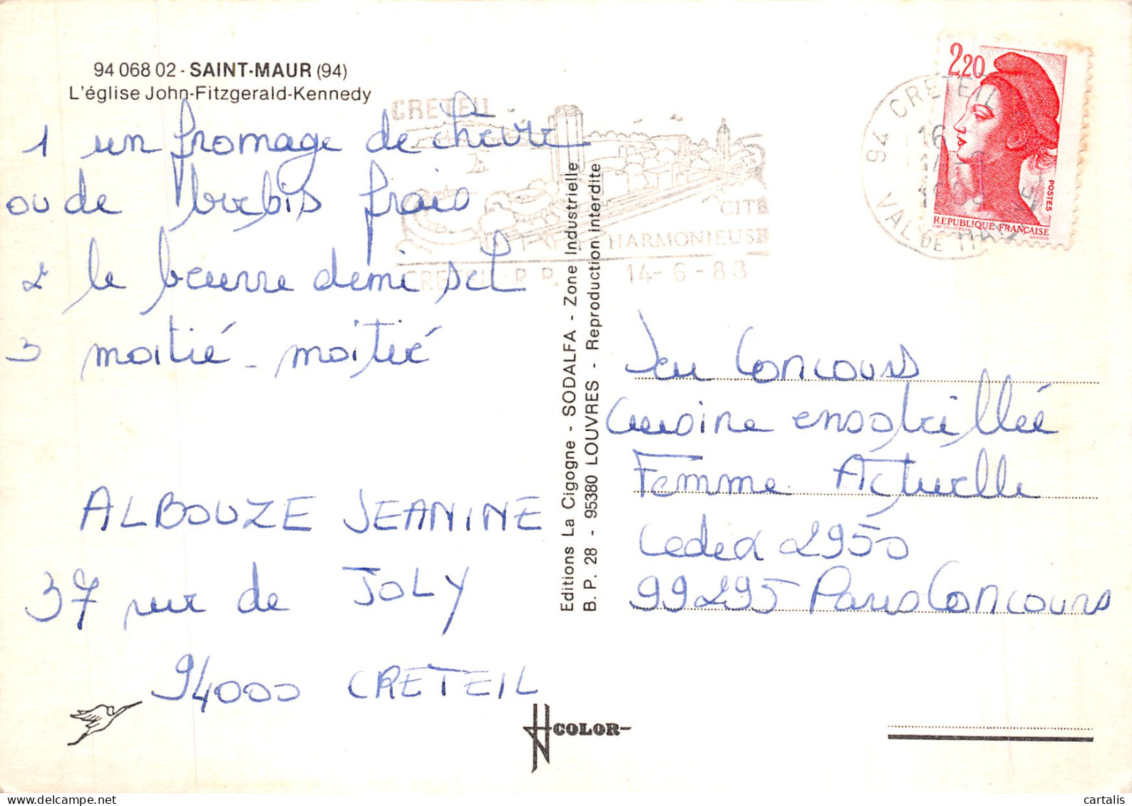 94-SAINT MAUR-N° 4416-D/0235 - Saint Maur Des Fosses