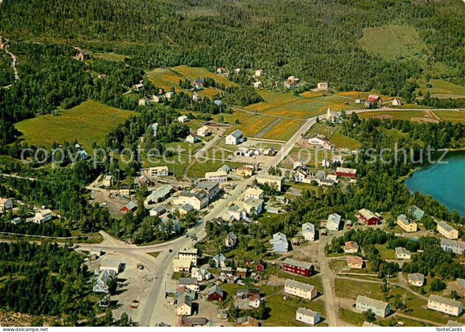 13604893 Bardu Setermoen Fliegeraufnahme  - Norway