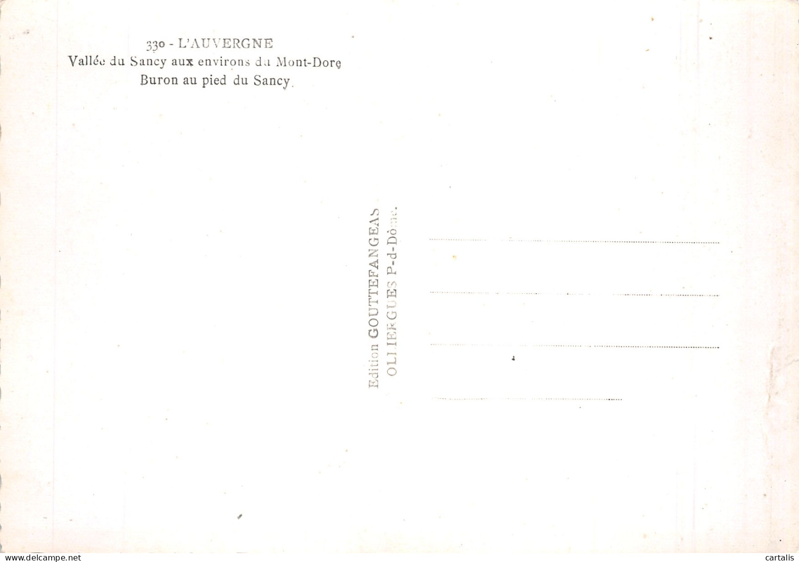 63-LE SANCY MONT DORE-N° 4417-C/0183 - Autres & Non Classés