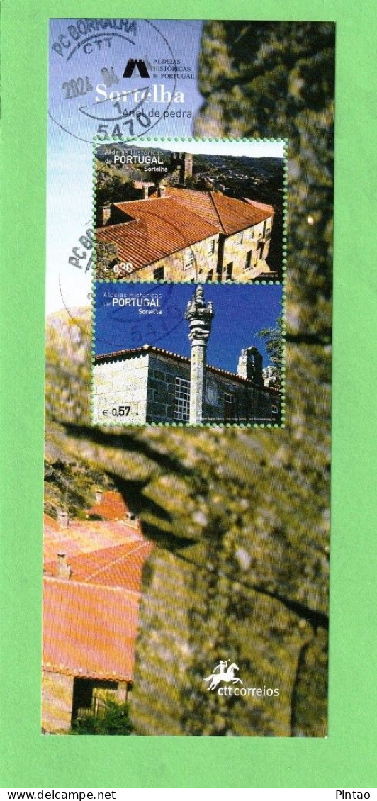 PTB1611- PORTUGAL 2005 BLOCO Nº 312 (selos 3297_ 98)- CTO - Blocks & Kleinbögen