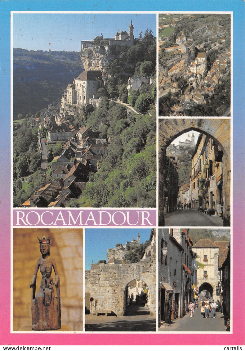 46-ROCAMADOUR-N° 4417-B/0283 - Rocamadour