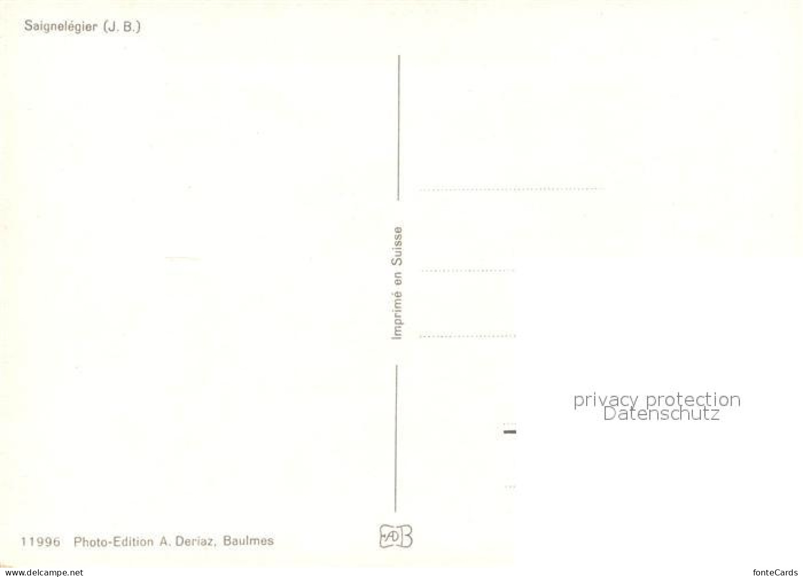 13604848 Saignelegier Vue Aerienne Saignelegier - Altri & Non Classificati