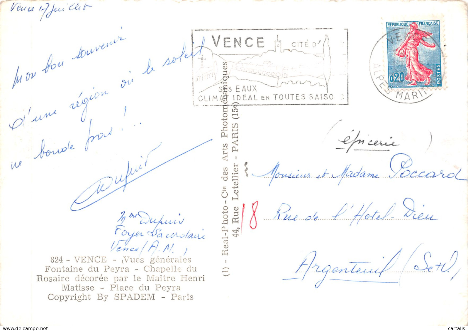 06-VENCE-N° 4417-B/0267 - Vence