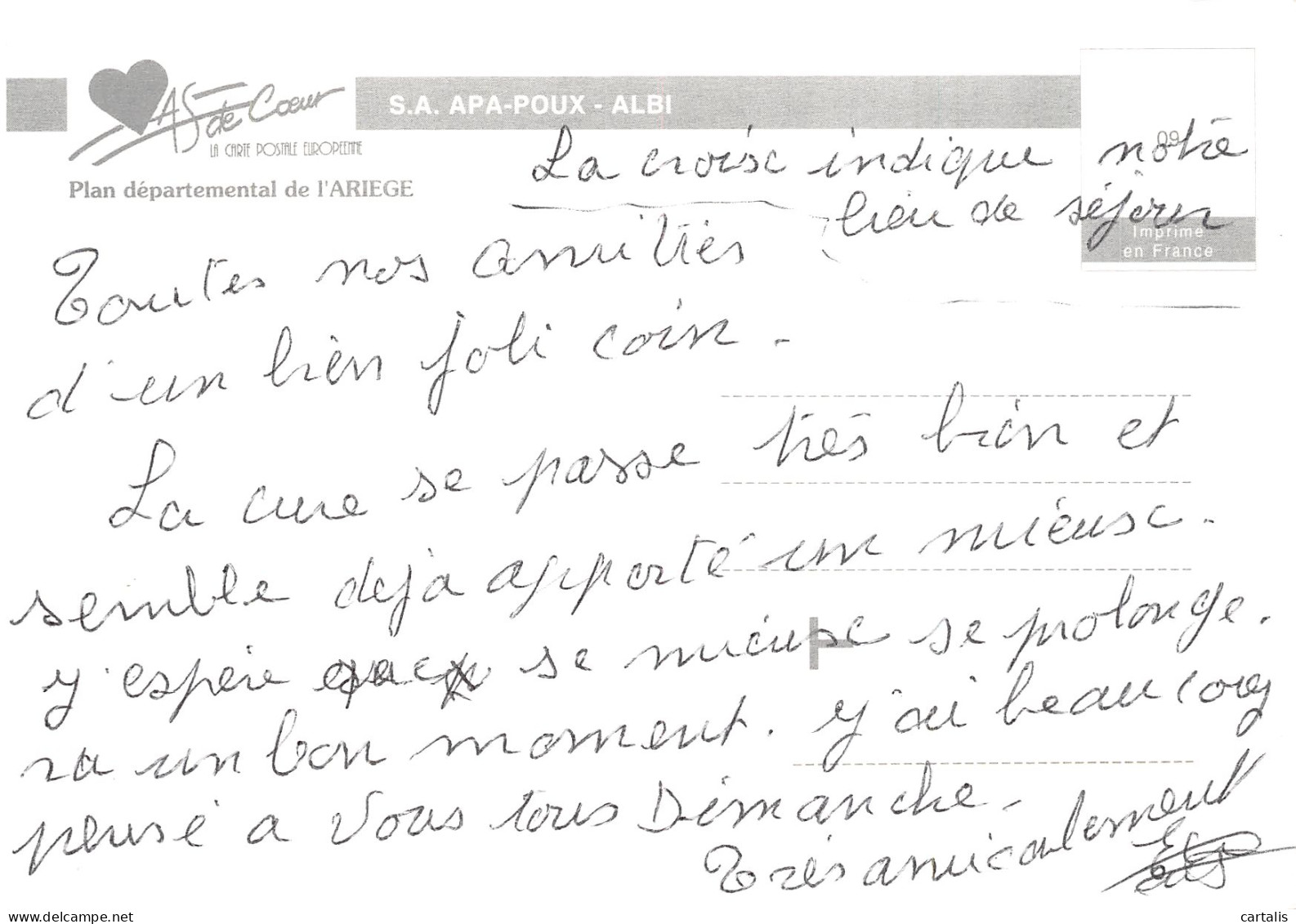 09-L ARIEGE-N° 4417-B/0039 - Otros & Sin Clasificación