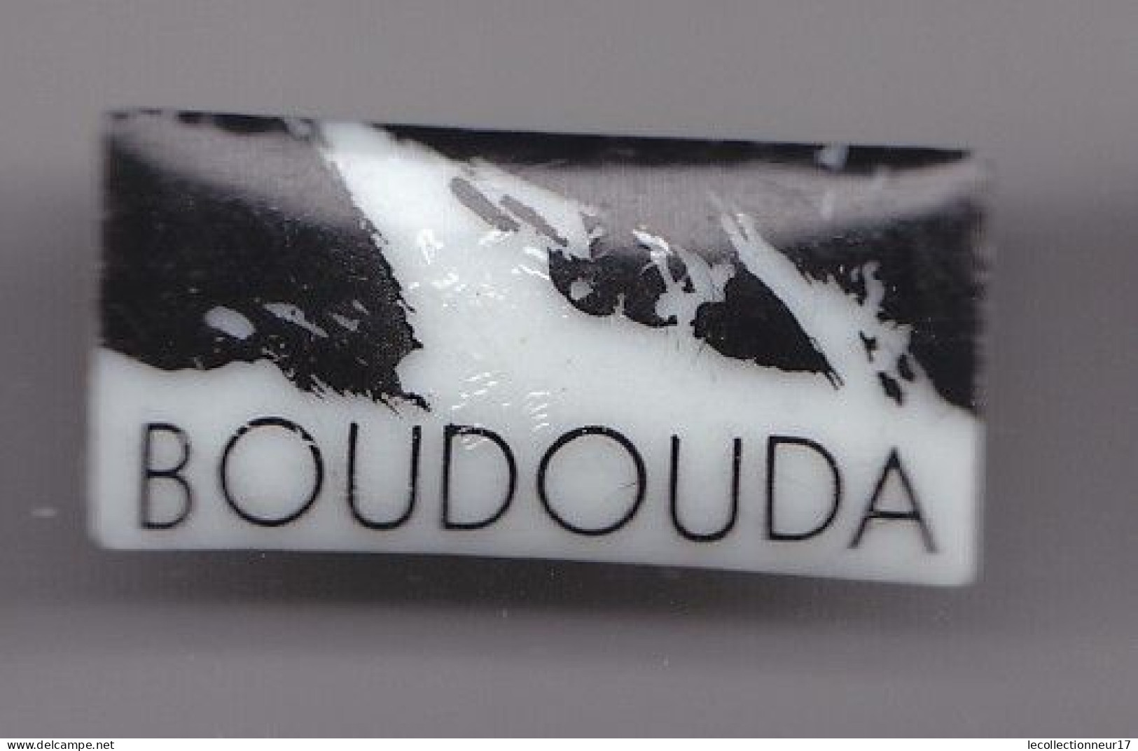 Pin's En Porcelaine Thosca Limoges Boudouda Réf 7364JL - Autres & Non Classés