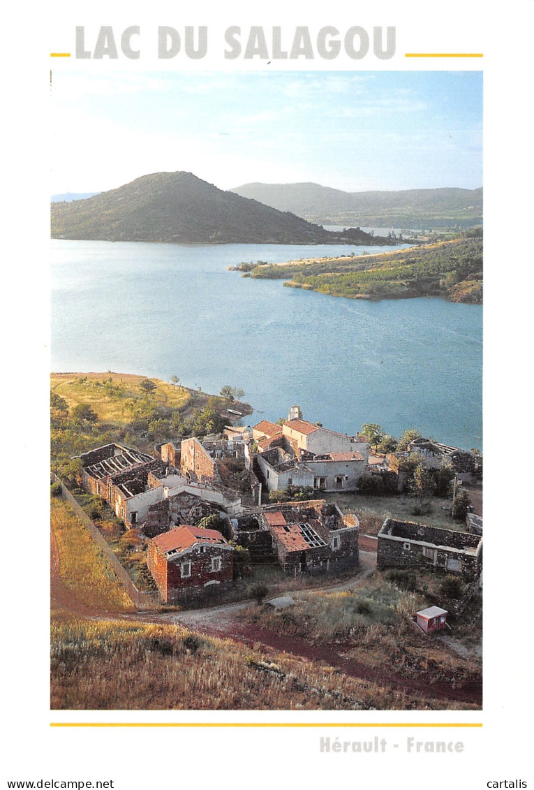 34-LE LAC DU SALAGOU-N° 4417-A/0301 - Andere & Zonder Classificatie