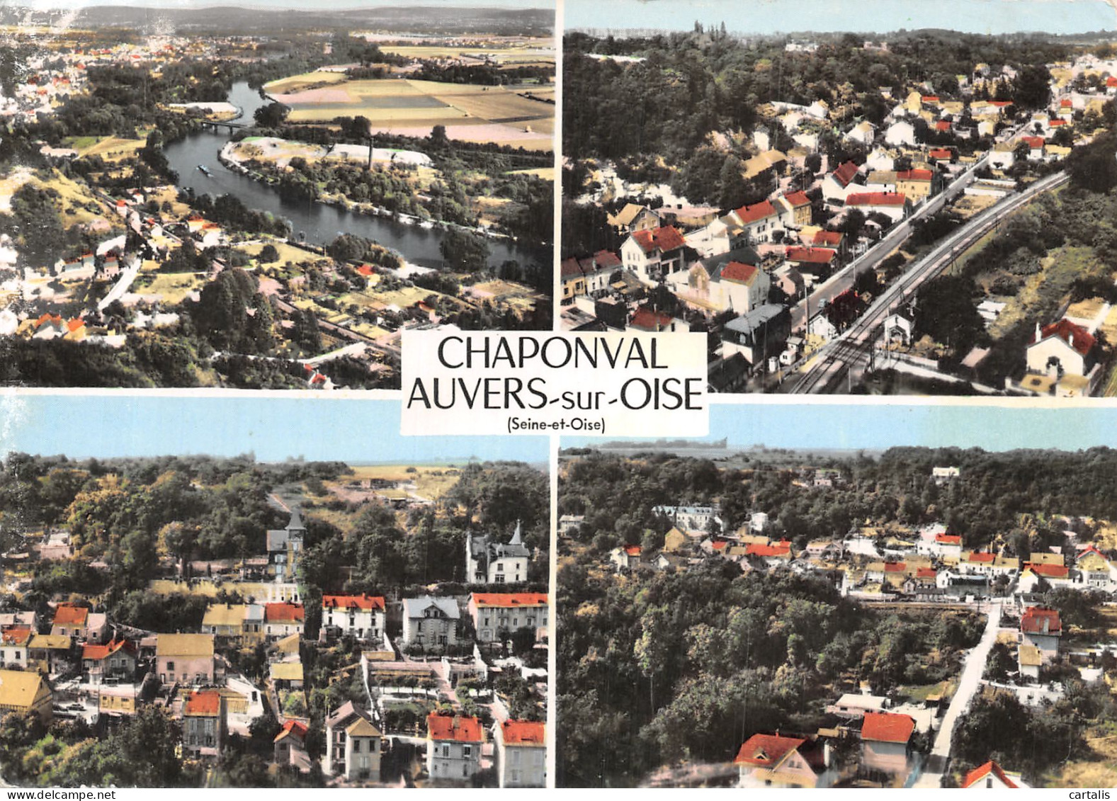 95-AUVERS SUR OISE CHAPONVAL-N° 4417-A/0237 - Auvers Sur Oise