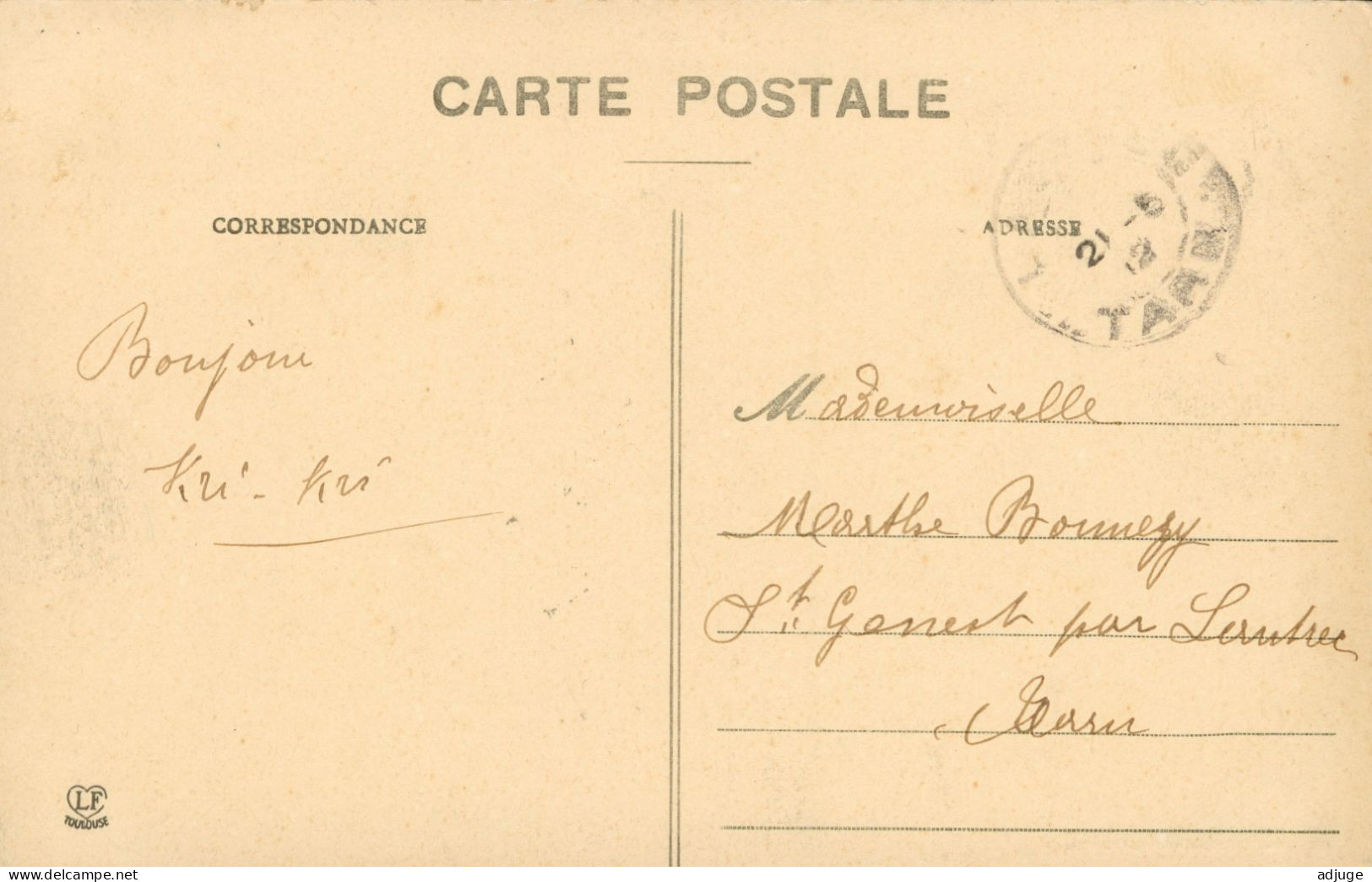 CPA- MAZAMET- Vue Générale-Phototypie Labouche N° 232 *1912 * - Mazamet