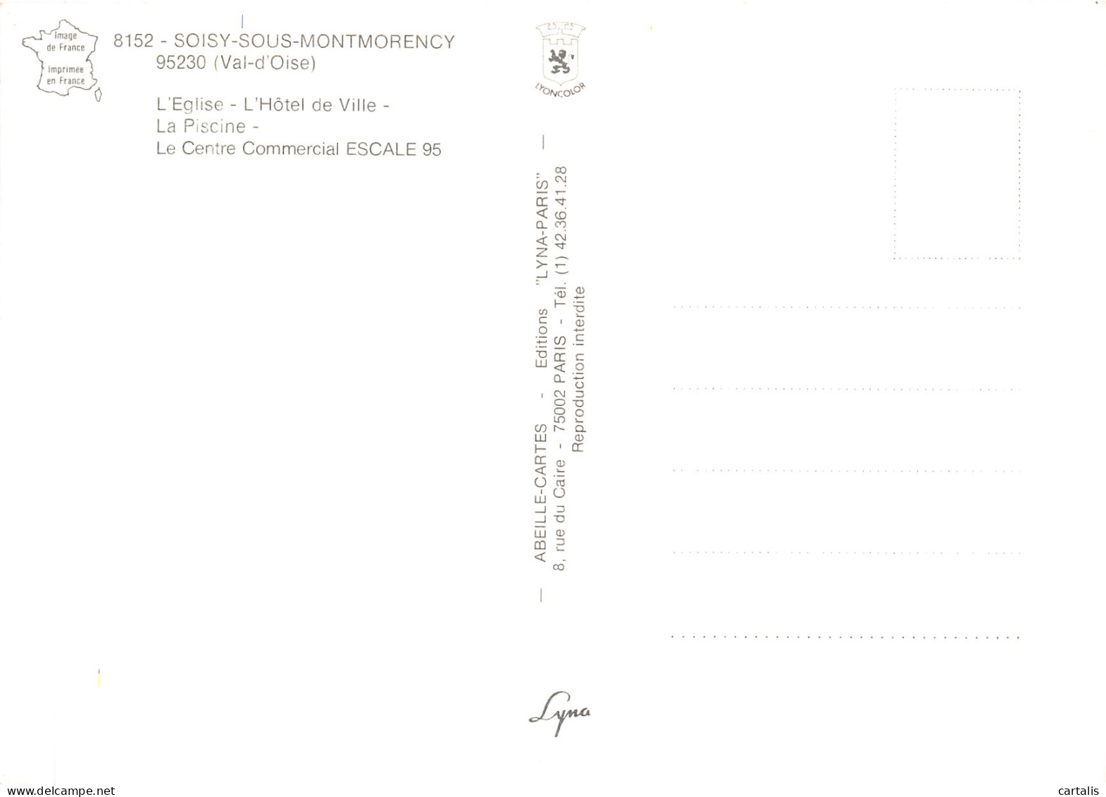 95-SOISY SOUS MONTMORENCY-N° 4417-A/0215 - Soisy-sous-Montmorency