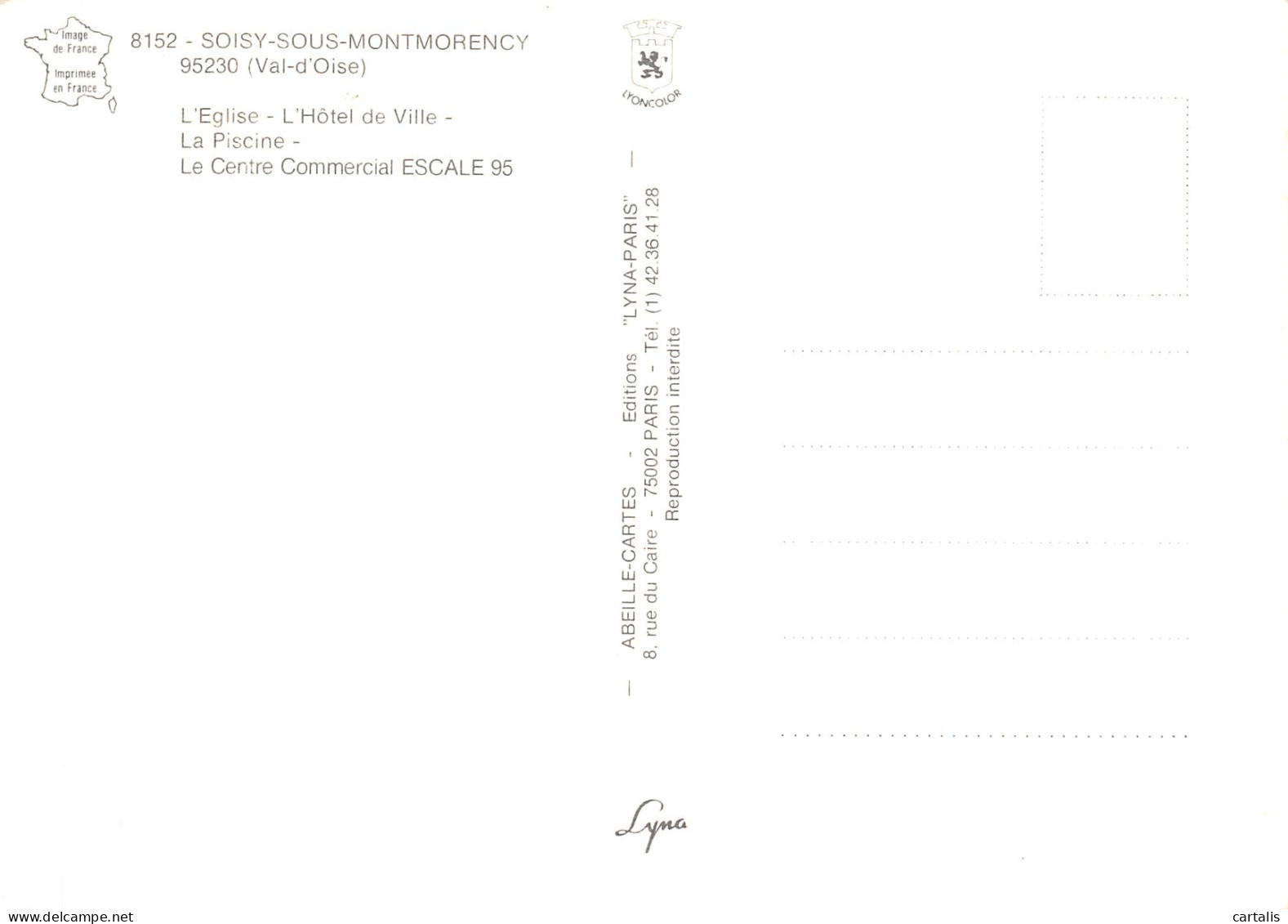 95-SOISY SOUS MONTMORENCY-N° 4417-A/0217 - Soisy-sous-Montmorency