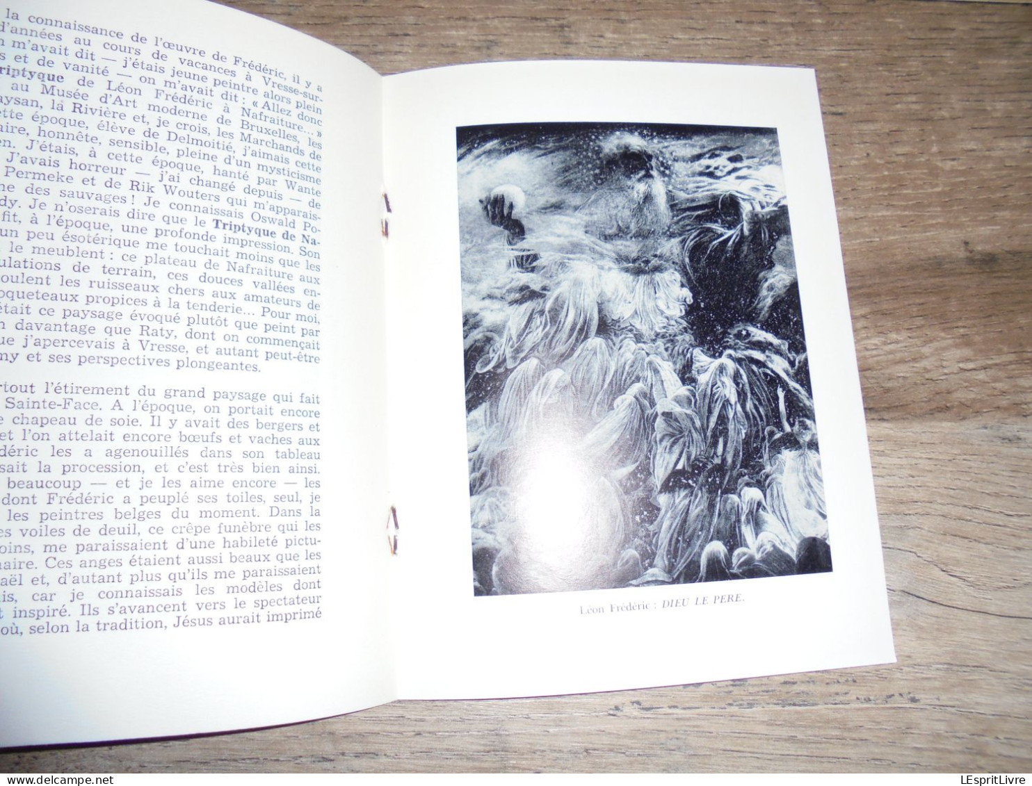 LE TRIPTYQUE DE NAFRAITURE La Dryade VIeux Virton B Fieullien Régionalisme Ardenne  Eglise Art Religieux Léon Frédéric - België