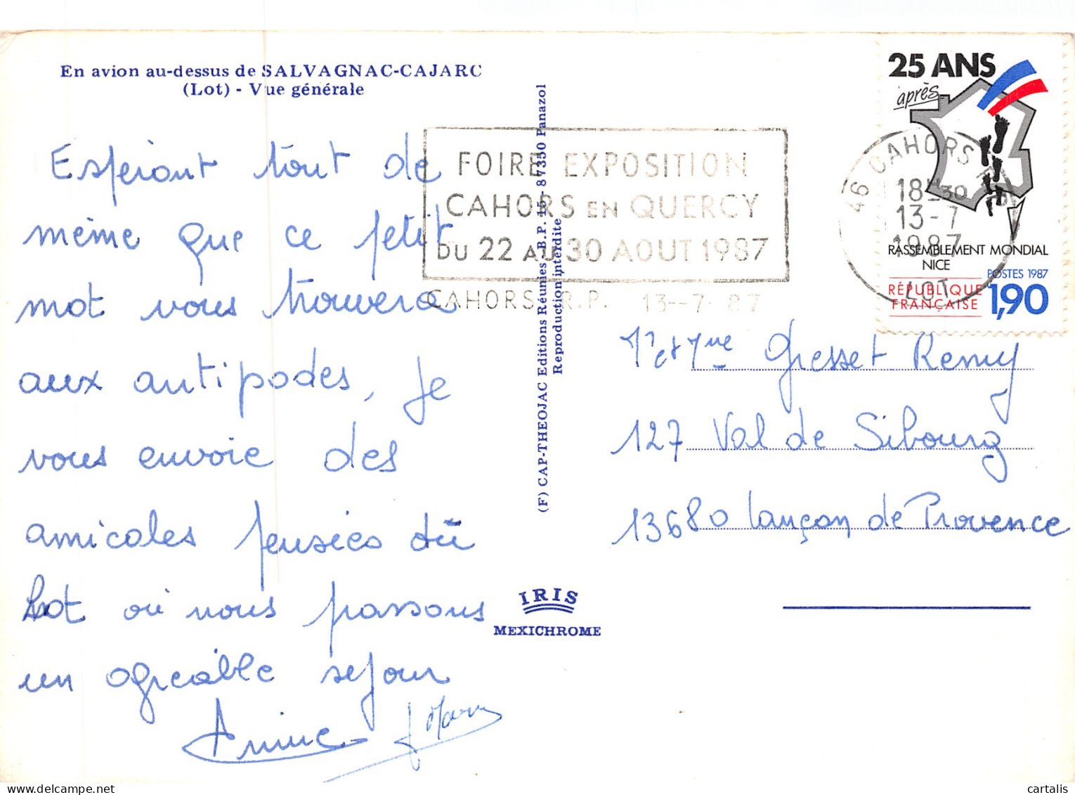 46-SALVAGNAC CAJARC-N° 4417-A/0137 - Andere & Zonder Classificatie