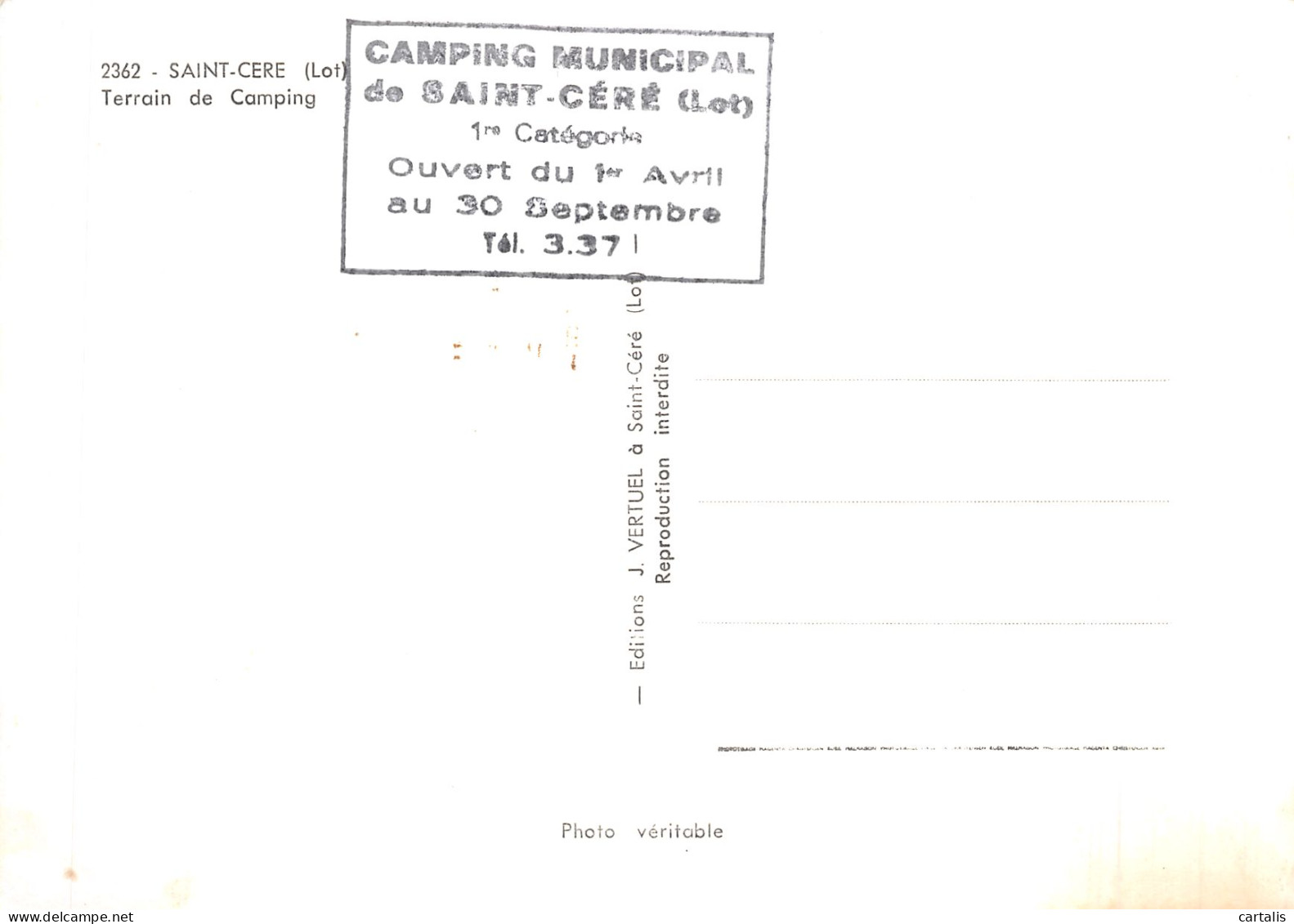 46-SAINT CERE-N° 4417-A/0115 - Andere & Zonder Classificatie