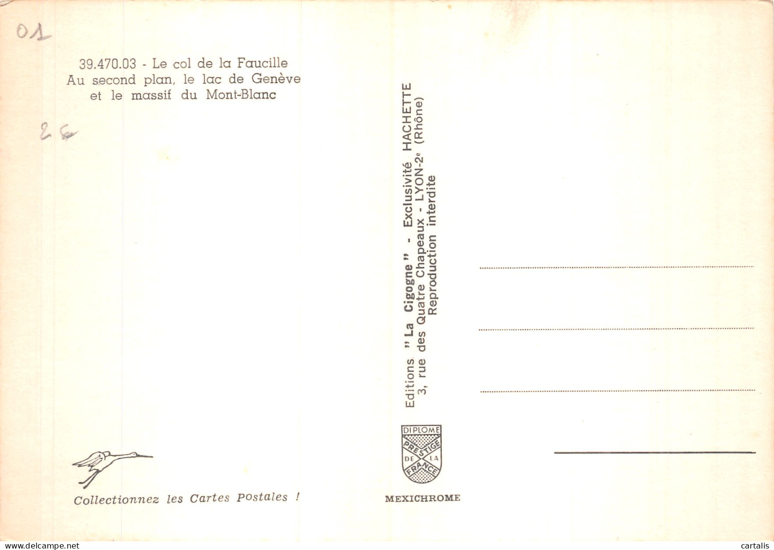 39-COL DE LA FAUCILLE-N° 4418-A/0157 - Altri & Non Classificati