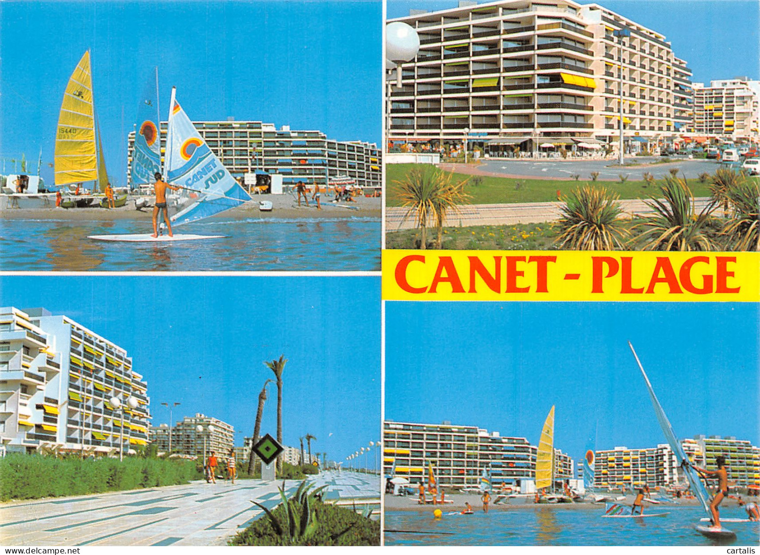 66-CANET PLAGE-N° 4418-A/0085 - Canet Plage