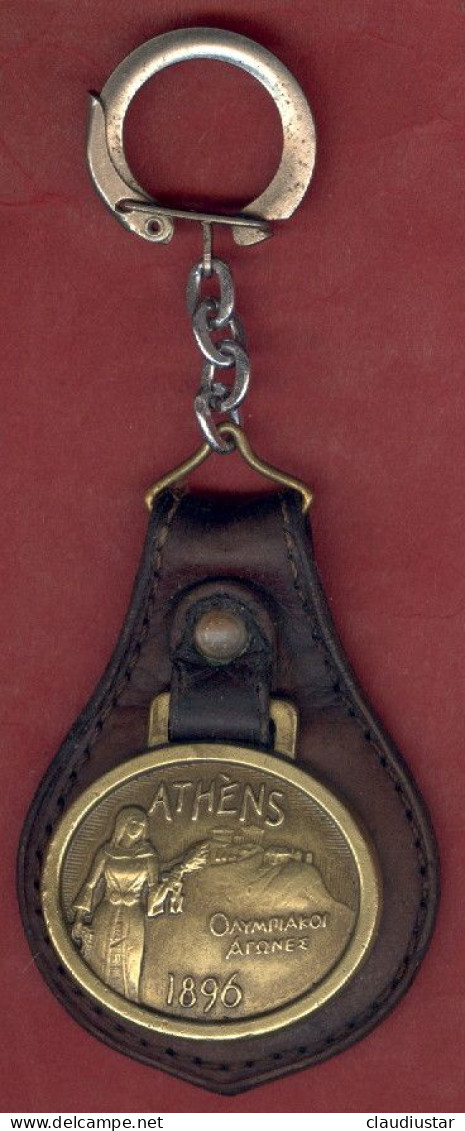 ** PORTE - CLEFS  ATHENS  1896  -  ATLANTA  1996  JEUX  OLYMPIQUES ** - Key-rings