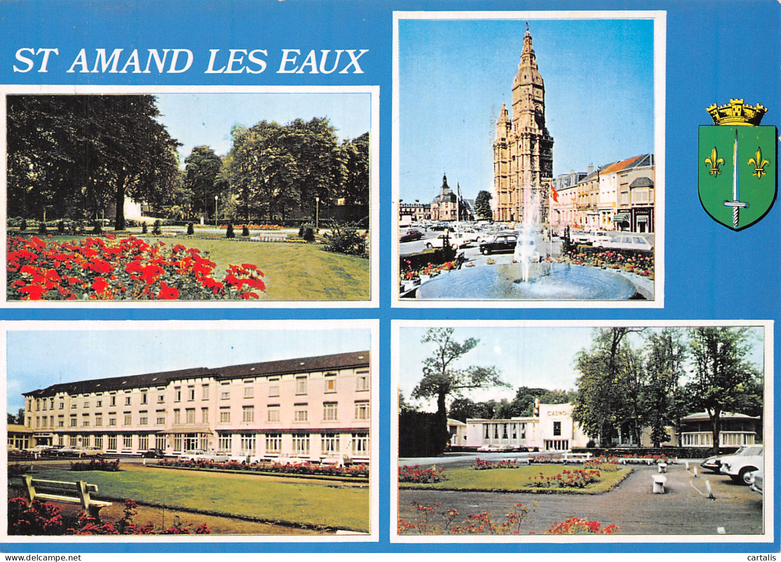 59-SAINT AMAND LES EAUX-N° 4417-D/0317 - Saint Amand Les Eaux