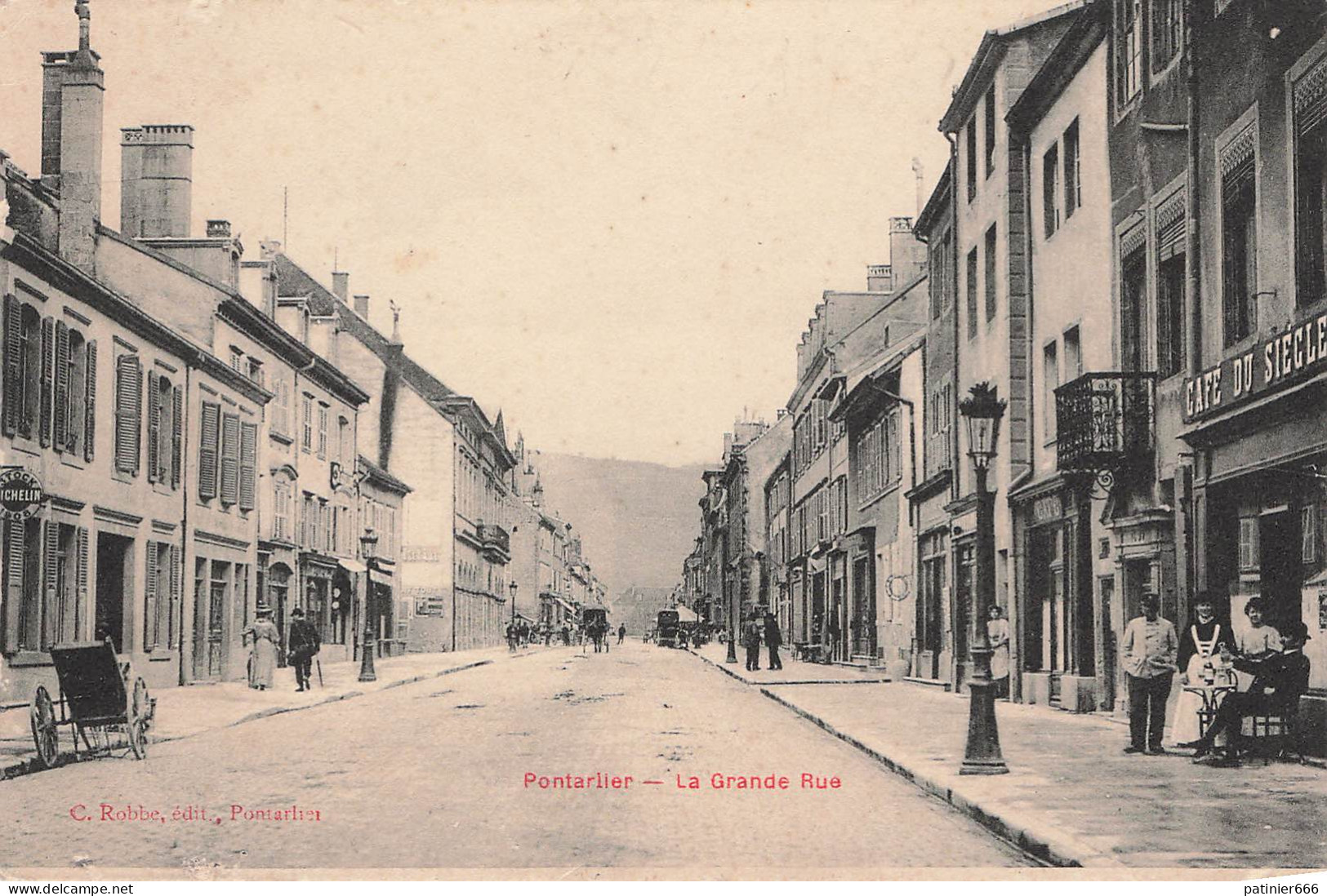 Pontarlier La Grande Rue - Pontarlier