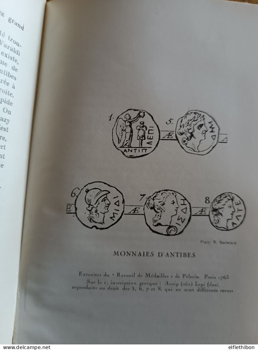 06. Antibes. Période Du Haut Moyen-Age. 4è Au 12 è Siècle. H. Ménétrier. 1939. - Storia