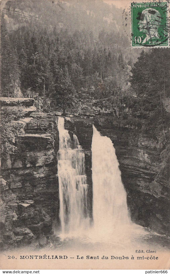 Montbeliard Le Saut Du Doubs A Mi Cote - Montbéliard