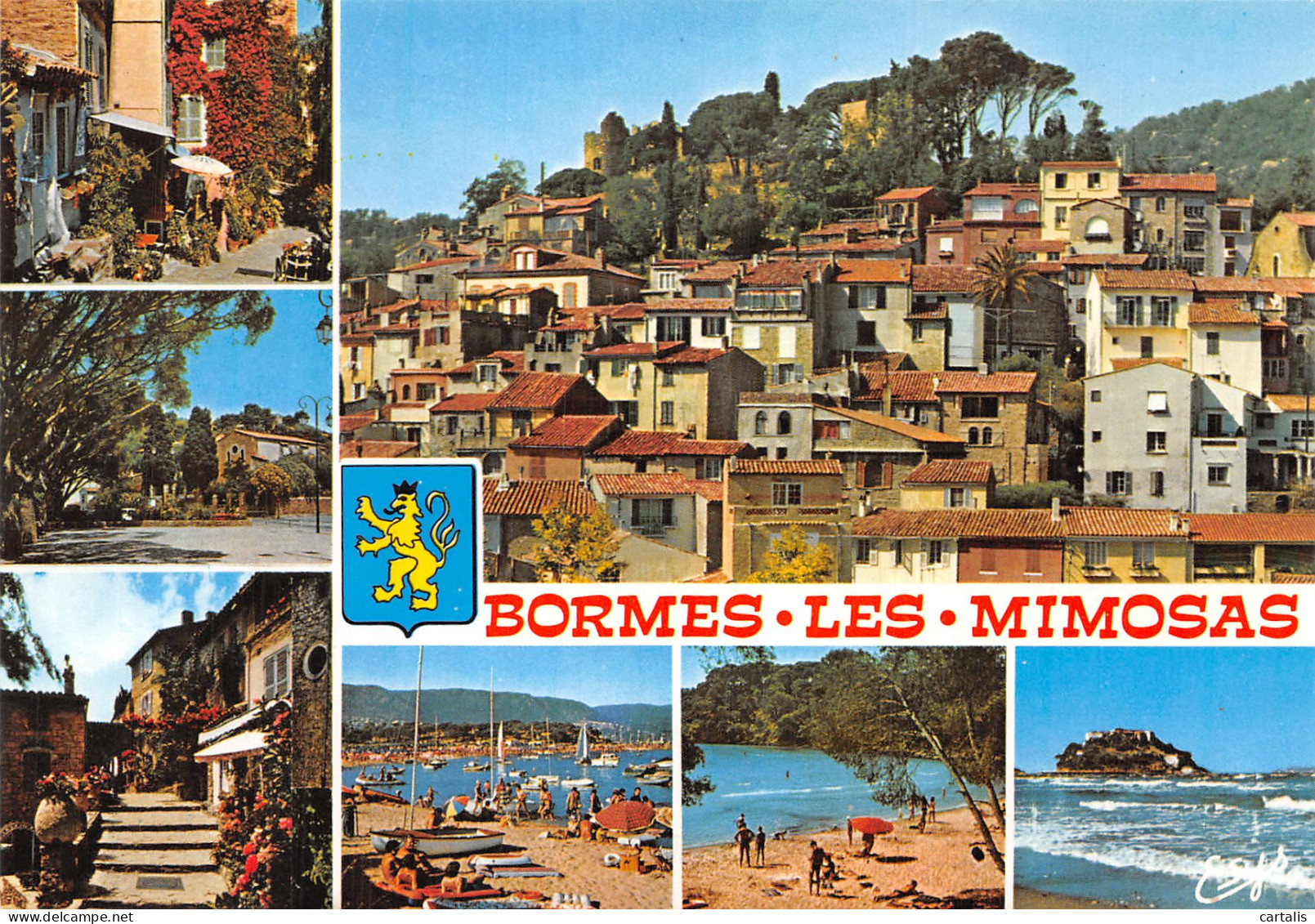 83-BORMES LES MIMOSAS-N° 4418-C/0169 - Bormes-les-Mimosas