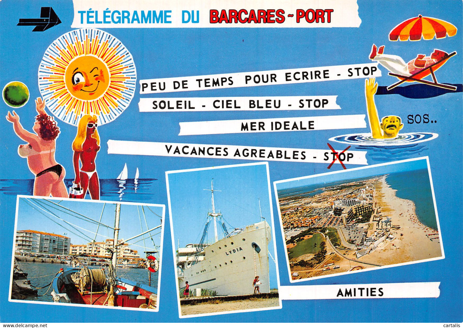 66-LE BARCARES PORT BARCARES-N° 4418-C/0147 - Other & Unclassified