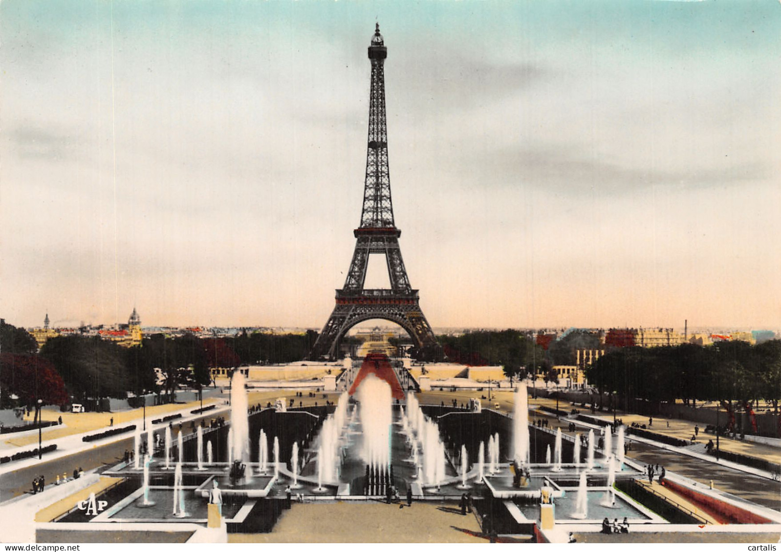75-PARIS LES FONTAINES DU PALAIS CHAILLOT-N° 4418-B/0399 - Autres & Non Classés