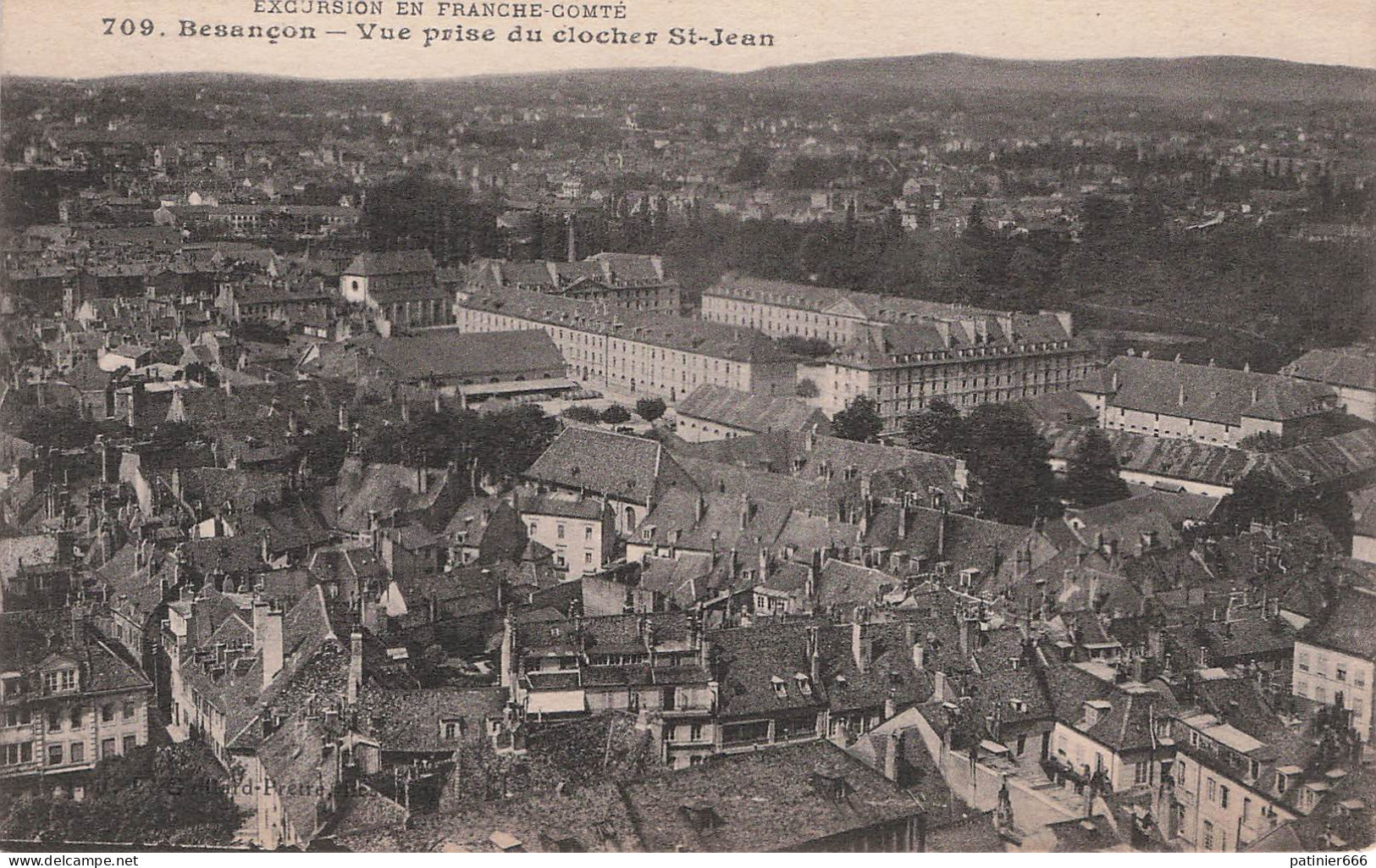 Besançon Vue Prise Du Clocher Saint Jean - Besancon