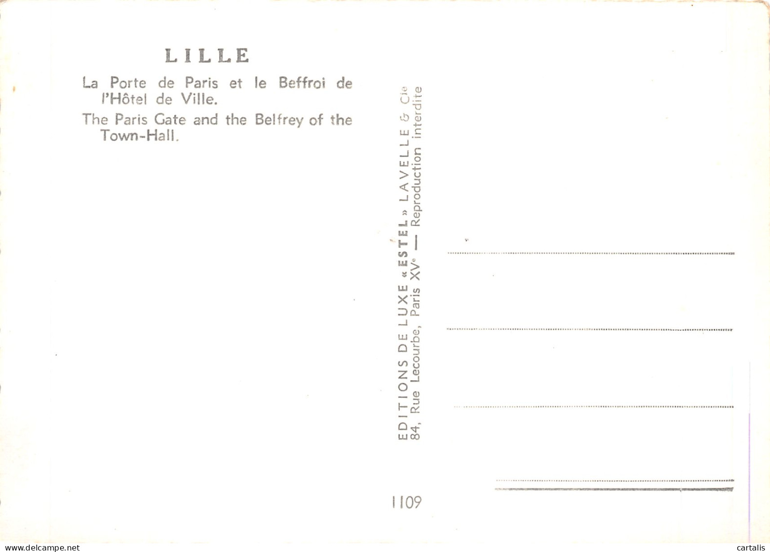 59-LILLE-N° 4418-B/0375 - Lille