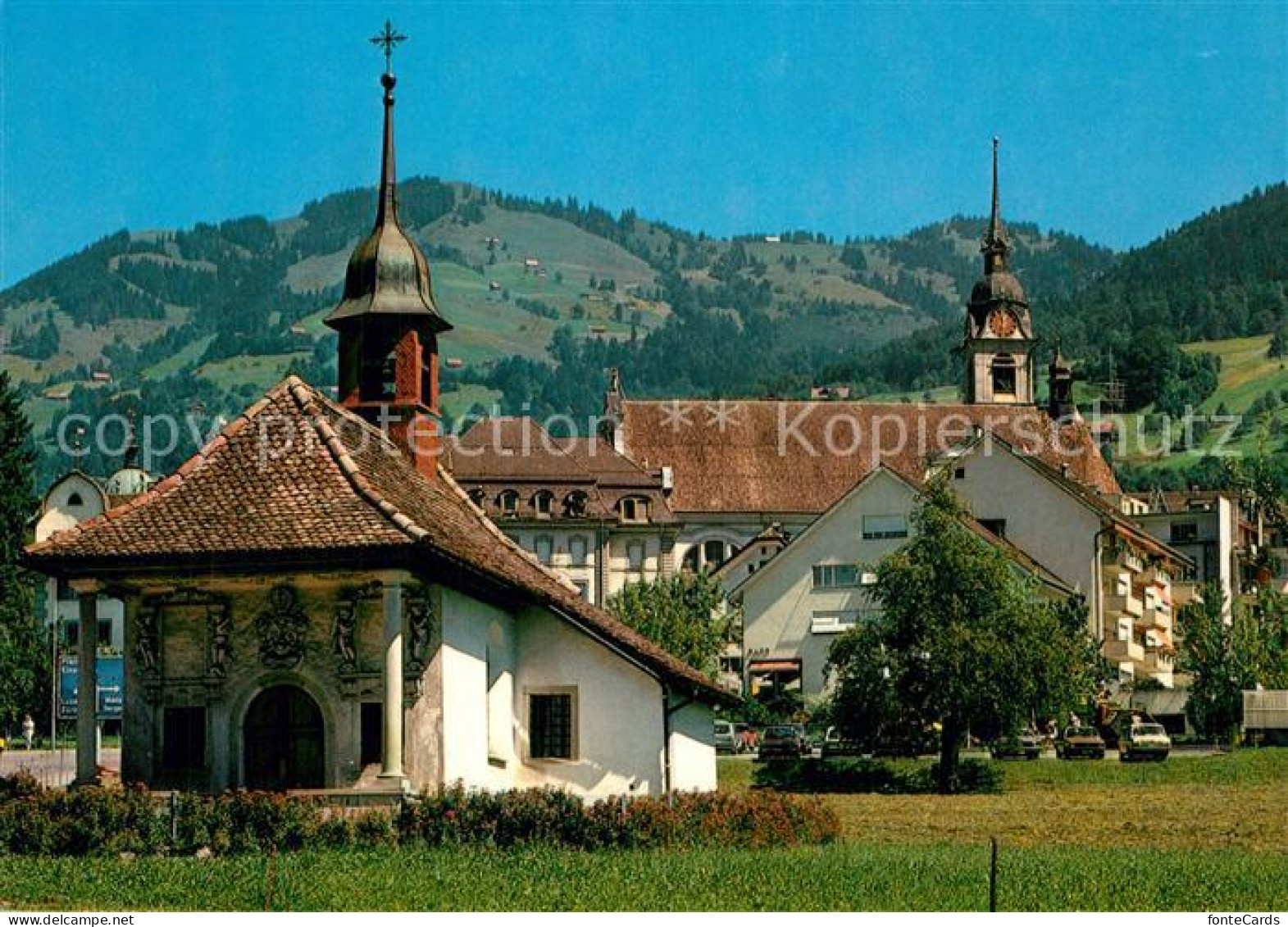 13603058 Schwyz Kapelle Kirche Schwyz - Sonstige & Ohne Zuordnung