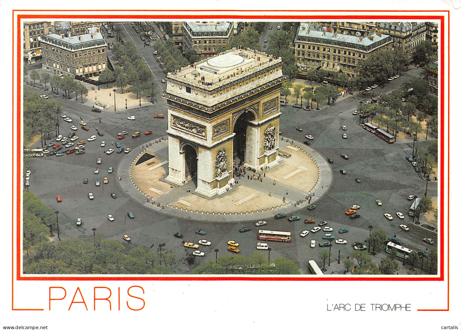 75-PARIS ARC DE TRIOMPHE-N° 4418-B/0253 - Autres & Non Classés