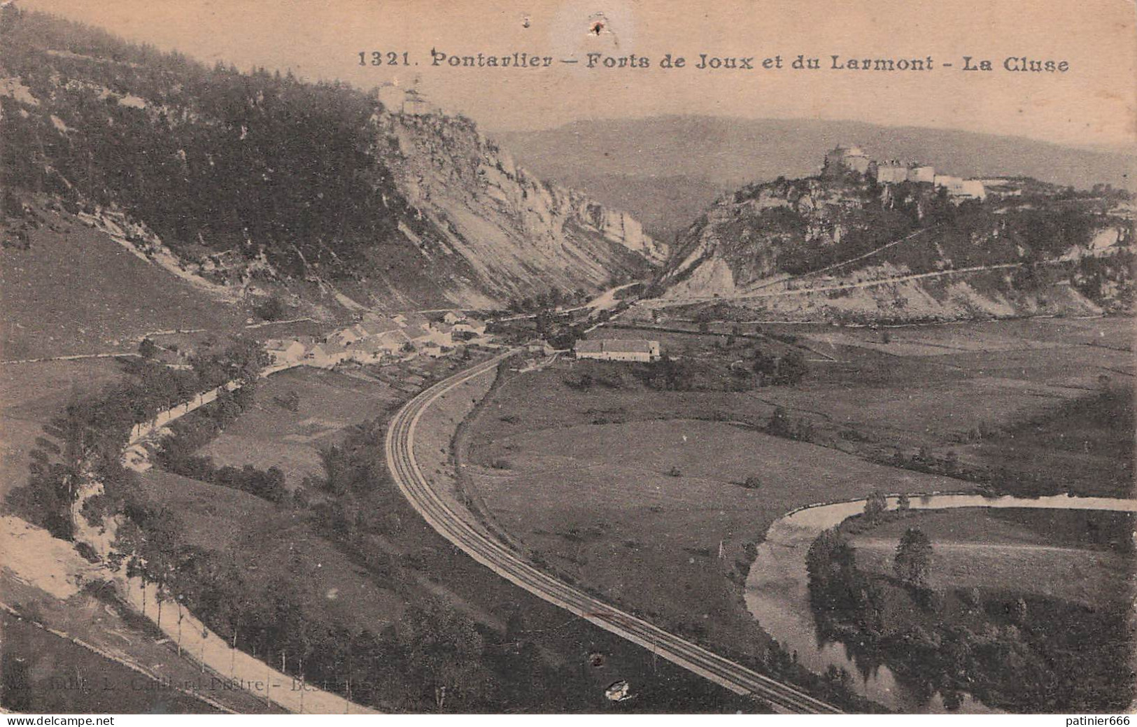 Pontarlier Forts De Joux Et Du Larmont La Cluse - Pontarlier