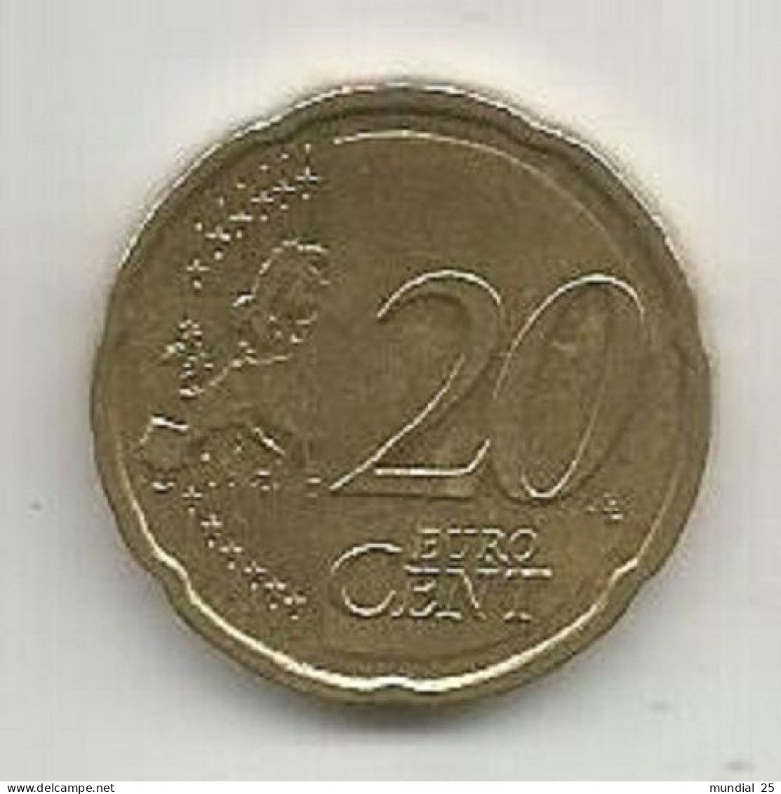 LATVIA 20 EURO CENT 2014 - Letland
