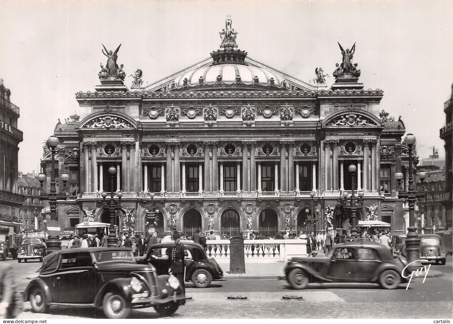 75-PARIS LE THEATRE DE L OPERA-N° 4418-A/0355 - Autres & Non Classés