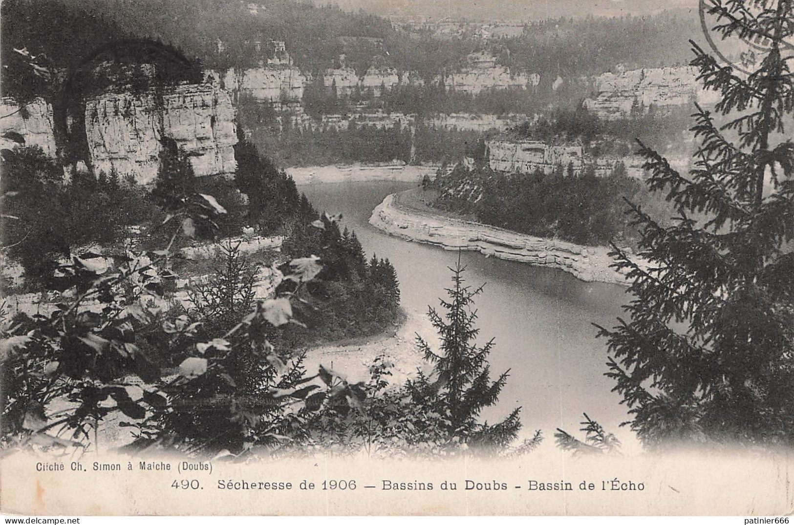 Secheresse De 1906 Bassins Du Doubs Bassin De L'echo - Other & Unclassified