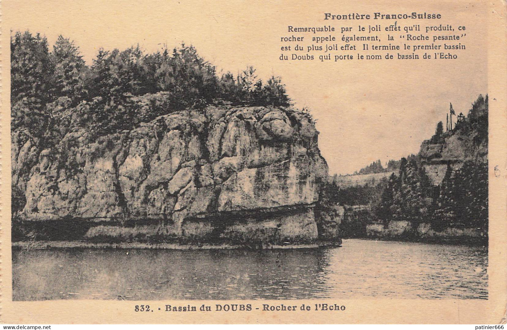 Bassin Du Doubs Rocher De L'echo - Otros & Sin Clasificación